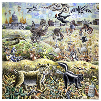 Morgan Bulkeley's Painting, Snake Oil Sales